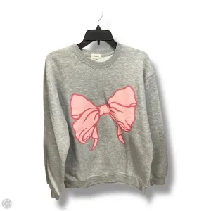 Sweatshirt Crewneck By Clothes Mentor In Grey, Size: M Winter Ready
