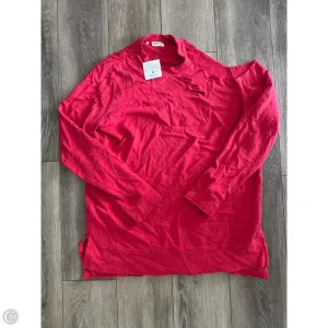 Sweatshirt Crewneck By La Made In Red, Size: L Outdoor Footwear Princess Glow