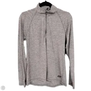 Compact Packable Design AntiClingFabric Athletic Sweatshirt Collar By Skechers In Grey, Size: L