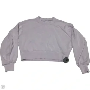 HighElasticity Fiber Picnic Fun Athletic Sweatshirt Crewneck By Lululemon In Purple, Size: Xs
