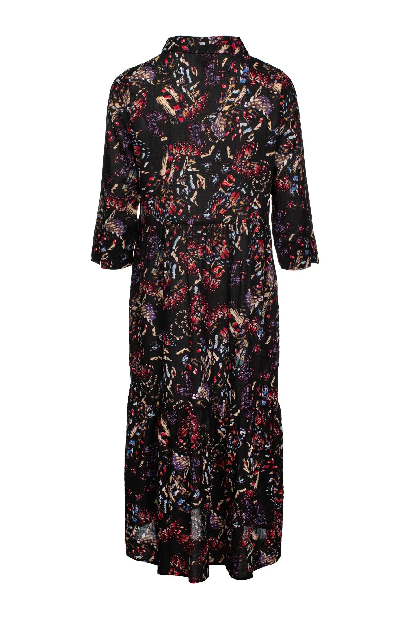 Dress | MULTI BUTTERFLY | 6543C1 AntiPillingCloth