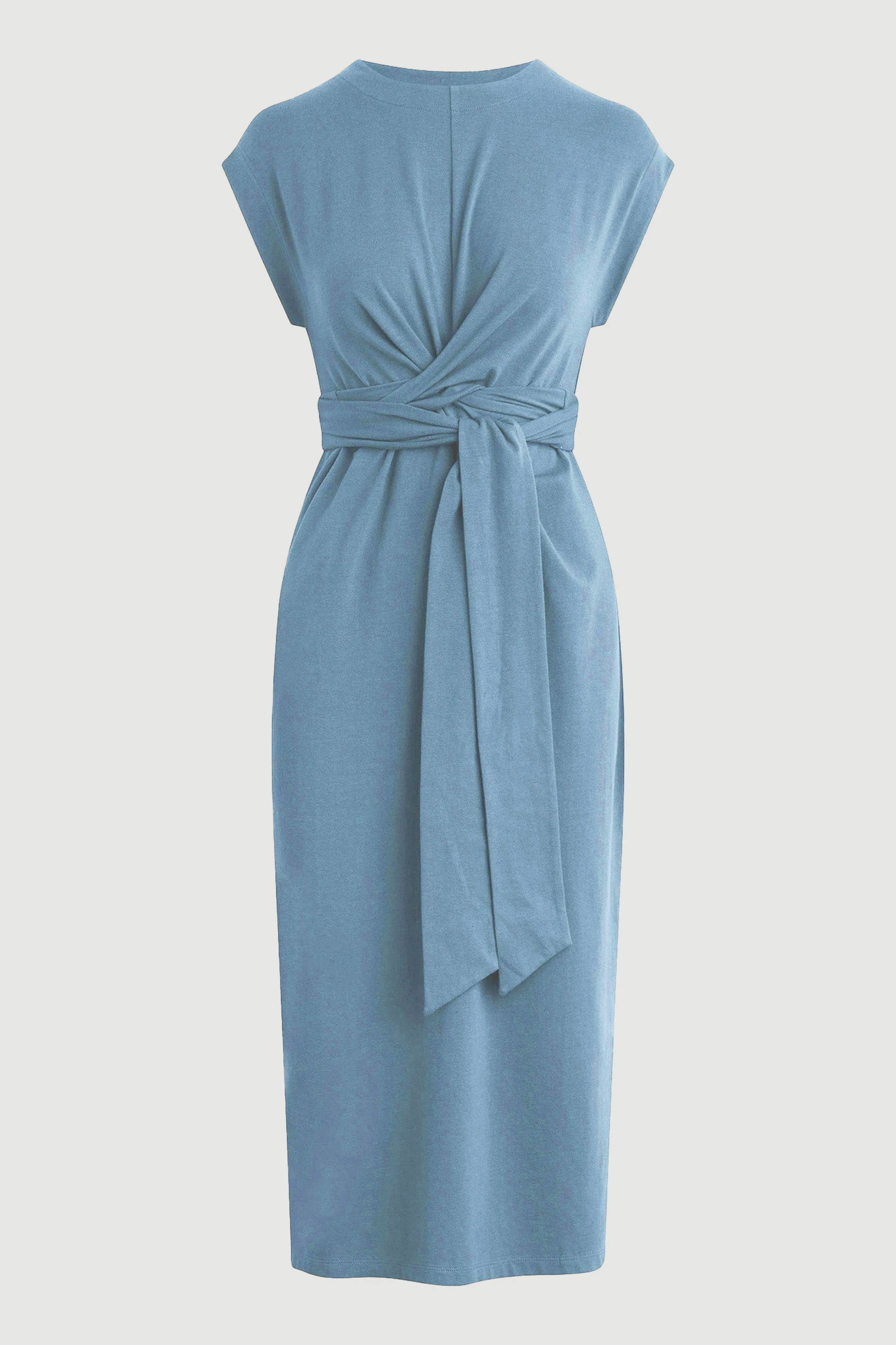 Fei Tie-Front Organic Cotton Dress (Petite) Zoom Proper