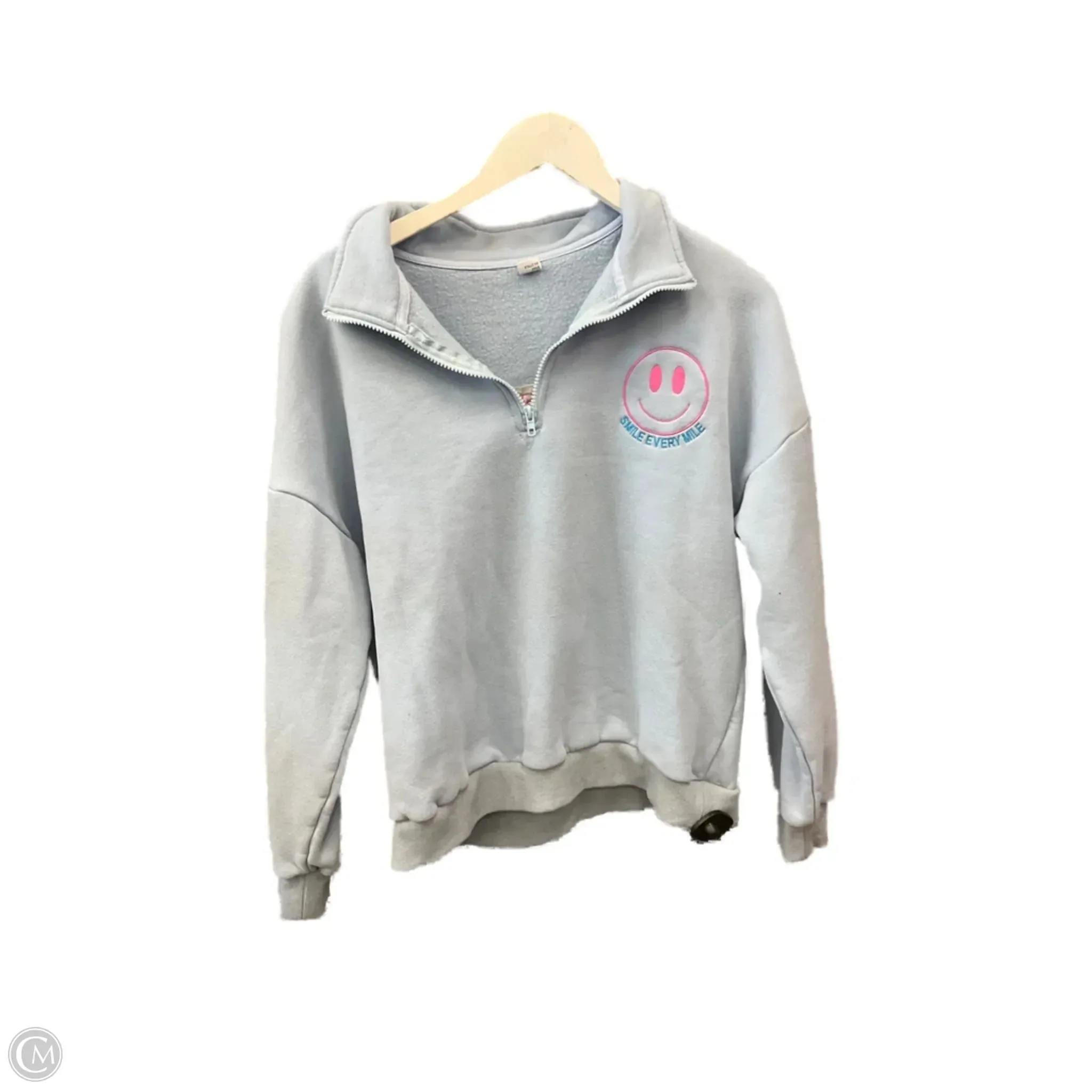 Sea Fit Sweatshirt Collar By Clothes Mentor In Blue, Size: S