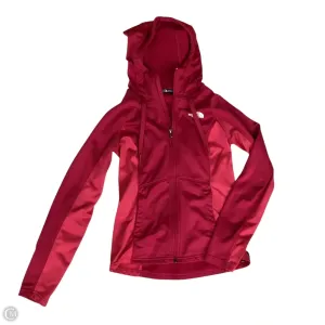 Athletic Sweatshirt Hoodie By The North Face In Pink, Size: S MoistureWicking