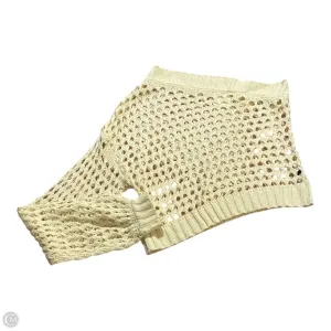 Trendy Look Sweatshirt Collar By Maeve In Tan, Size: Osfm