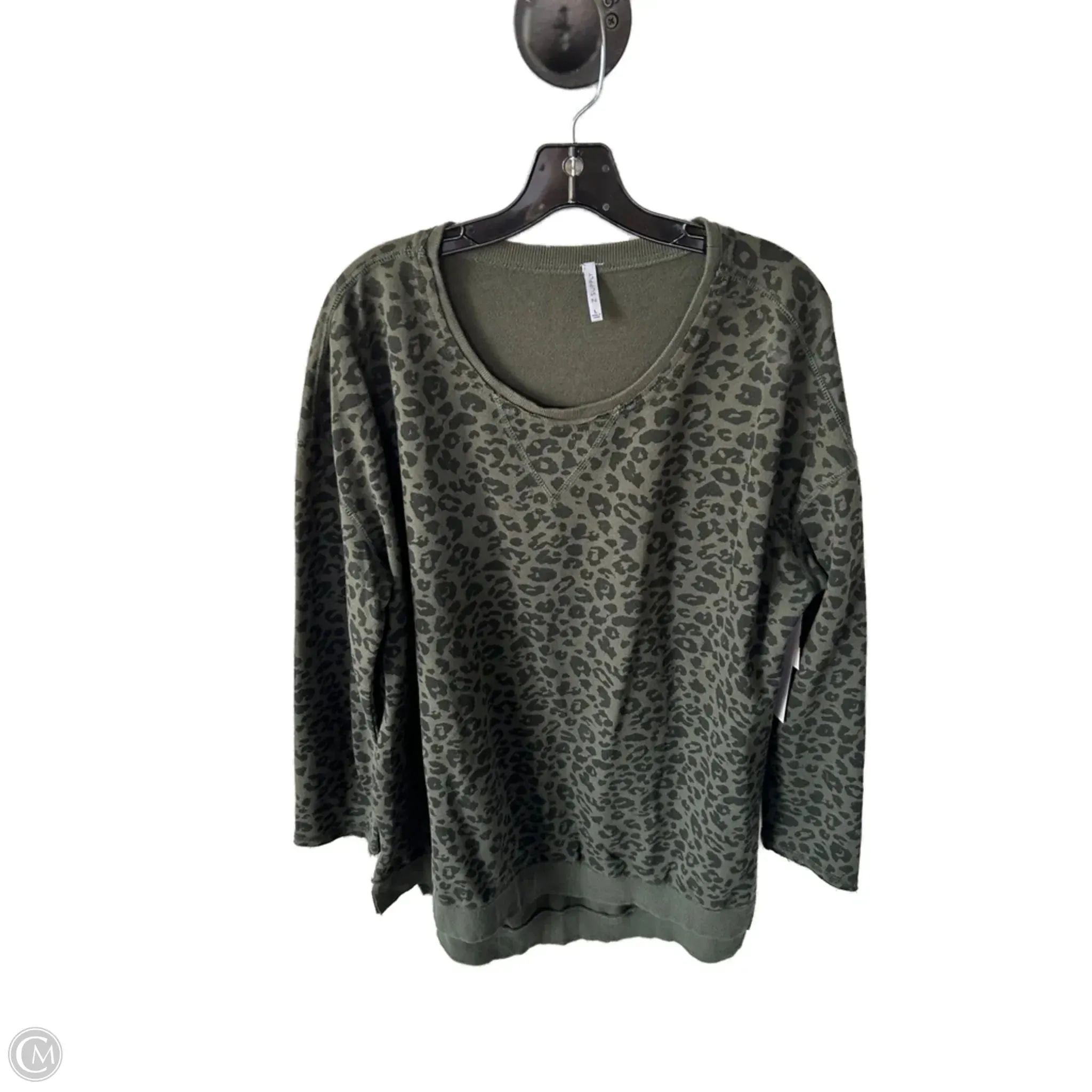NonSlipGrip Sweatshirt Crewneck By Z Supply In Green, Size: L