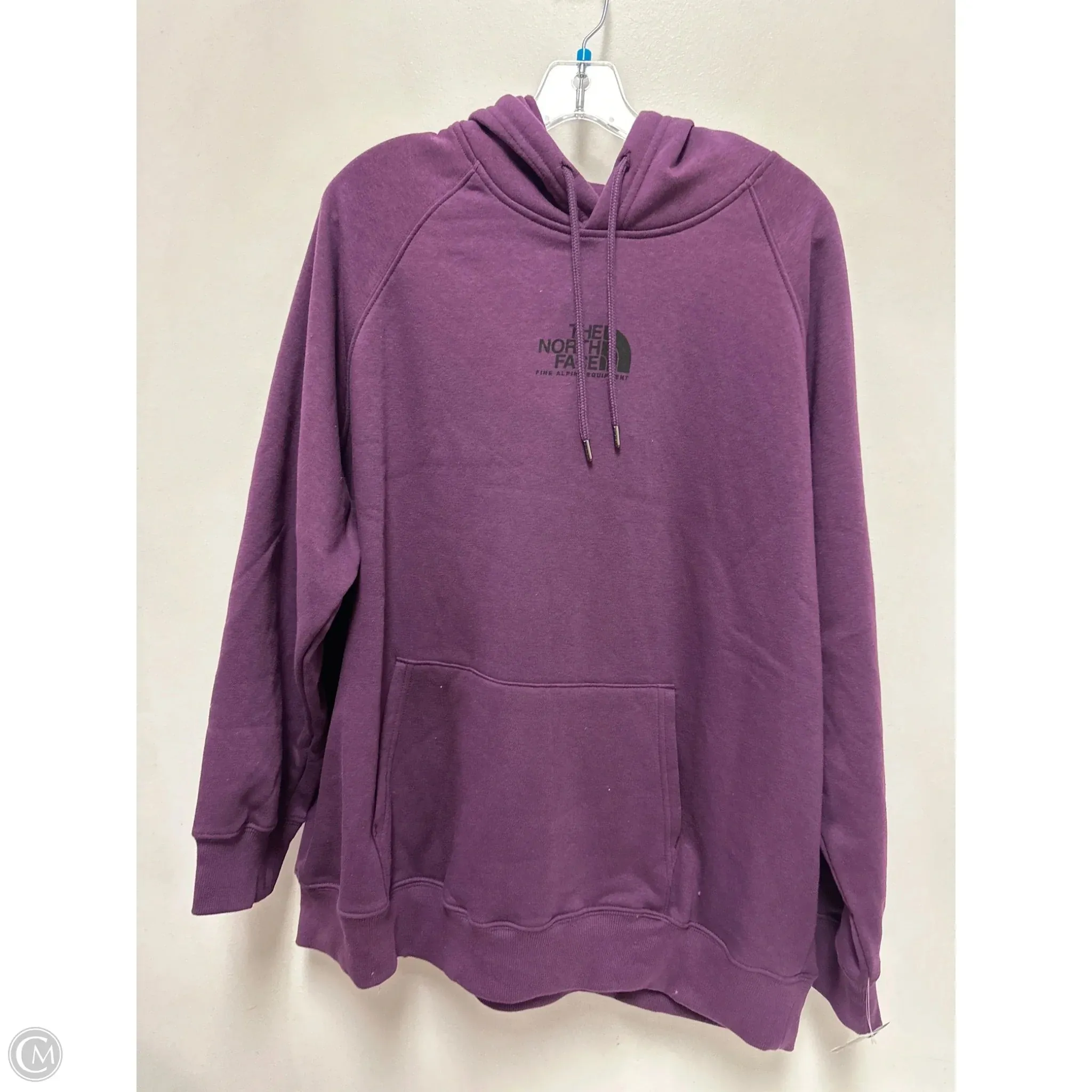 Athletic Sweatshirt Hoodie By The North Face In Purple, Size: 2x Power Vibe