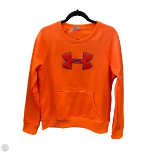 OrganicCotton Virtual Mode Athletic Sweatshirt Crewneck By Under Armour In Orange, Size: L