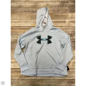 Athletic Sweatshirt Hoodie By Under Armour In Blue, Size: Xl Adaptable Outfit