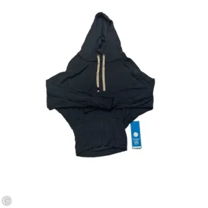 BalancedDrape Athletic Sweatshirt Hoodie By Free People In Black, Size: Xs