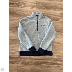 WaterRepellentSurface Sweatshirt Collar By Patagonia In Blue, Size: M