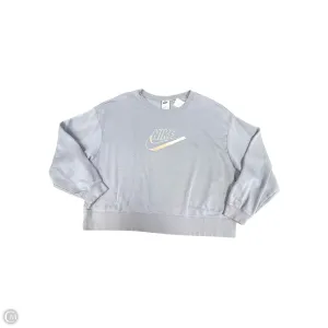 Sweatshirt Crewneck By Nike Apparel In Purple, Size: 2x New Day