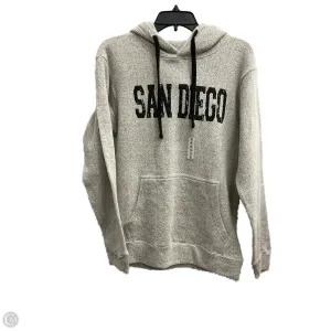 Sweatshirt Hoodie By Clothes Mentor In Grey, Size: S Zero Core
