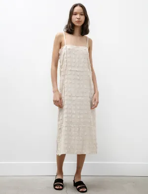 ChafeResistant Seams Muga Silk Off-Cuts Dress Undyed
