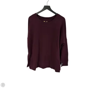 Sweatshirt Crewneck By Xersion In Purple, Size: Xl MoistureControlClothing