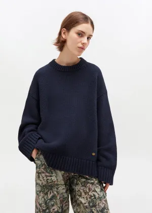 Chunky Wool Mix Sweater Machine Washable Design