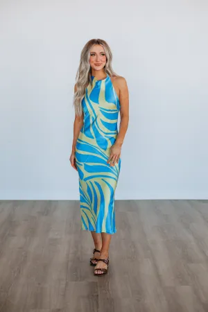 Sapphire Shine Gold Shine Renata Dress