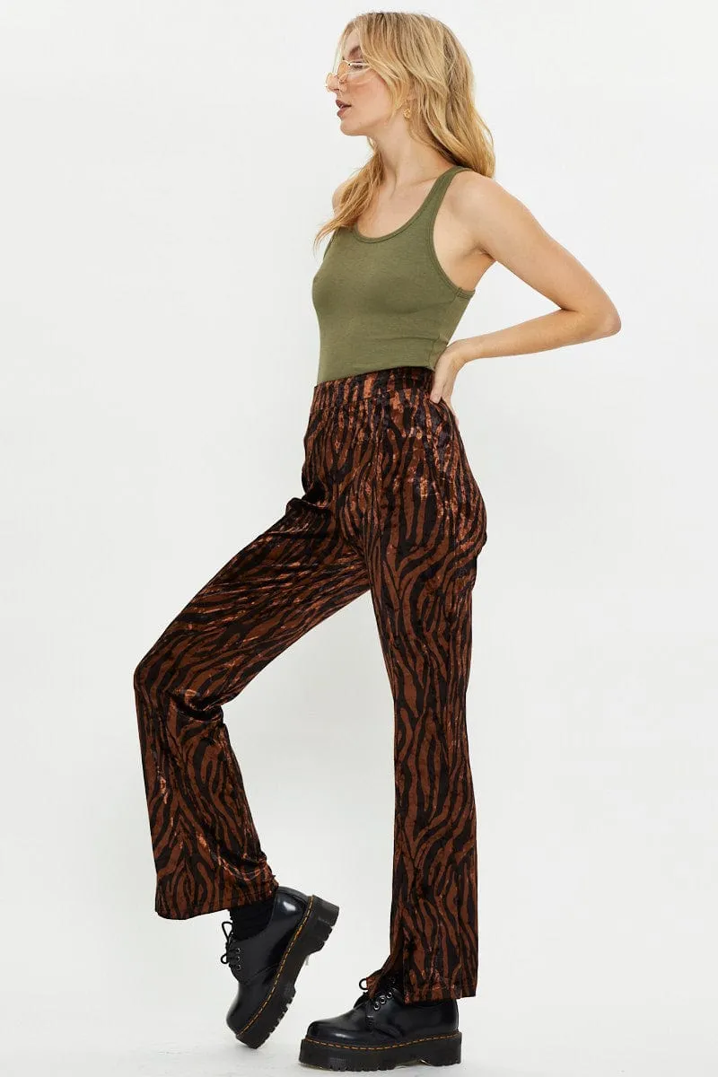 Move Freely Print Man Pant