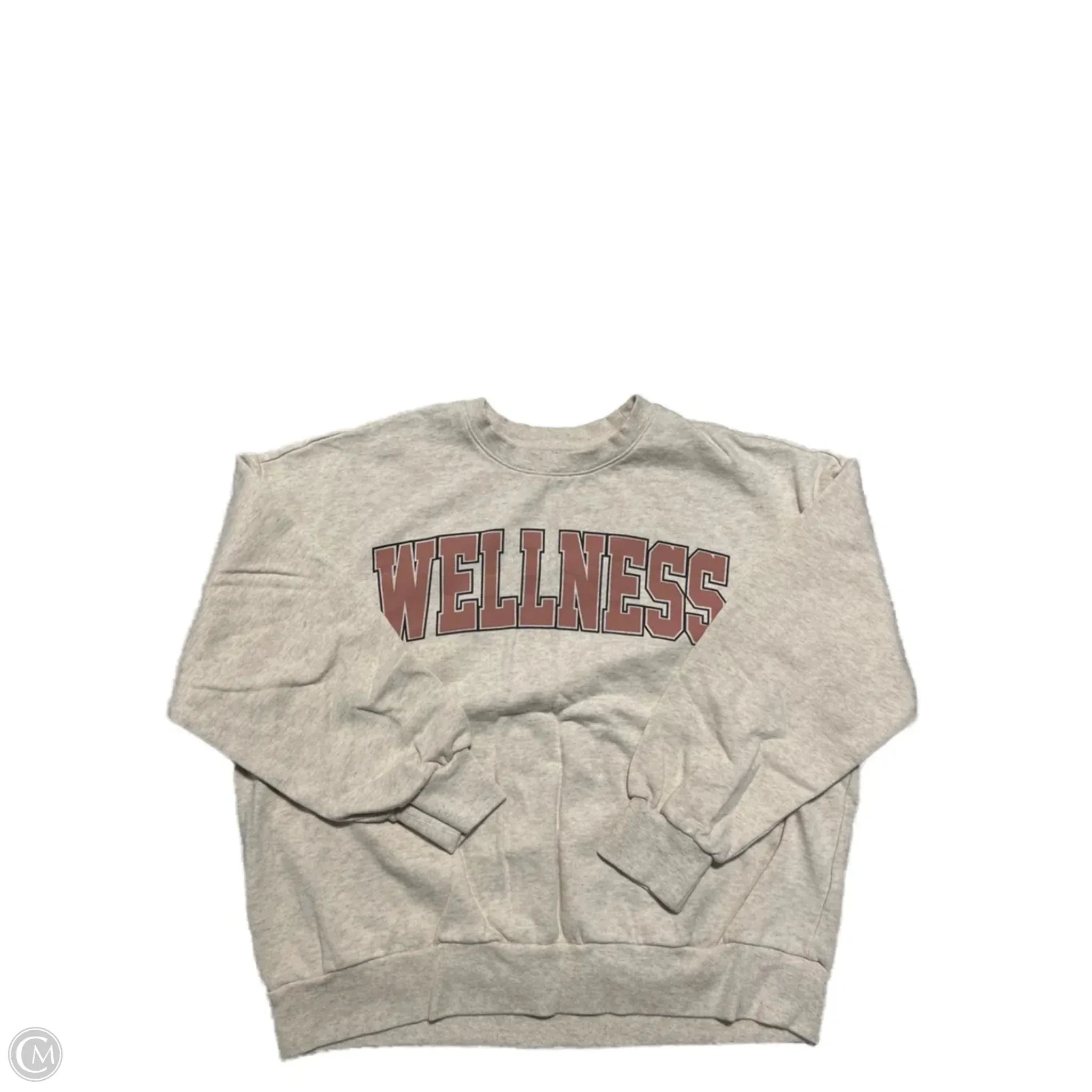 Urban Wear Sweatshirt Crewneck By Z Supply In Cream, Size: S