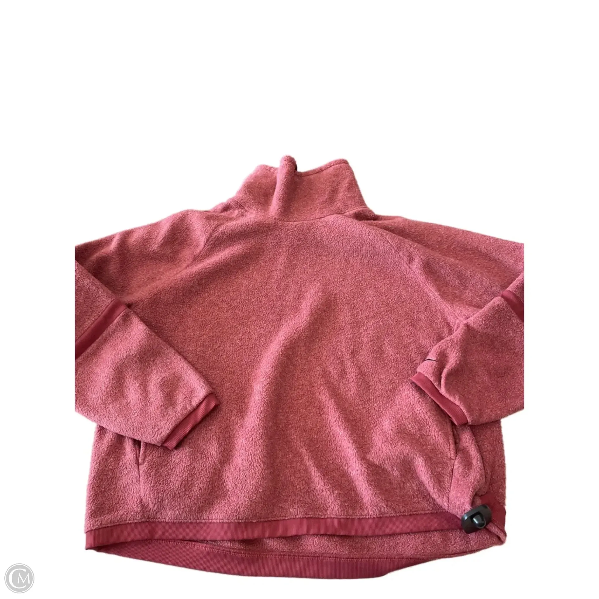 Sweatshirt Collar By Nike In Red, Size: Xl Cool Glow Lightweight Feel