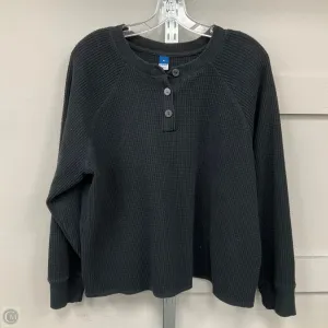 Eco Core BreathableFabric Top LS By Old Navy In Black, Size: Xl
