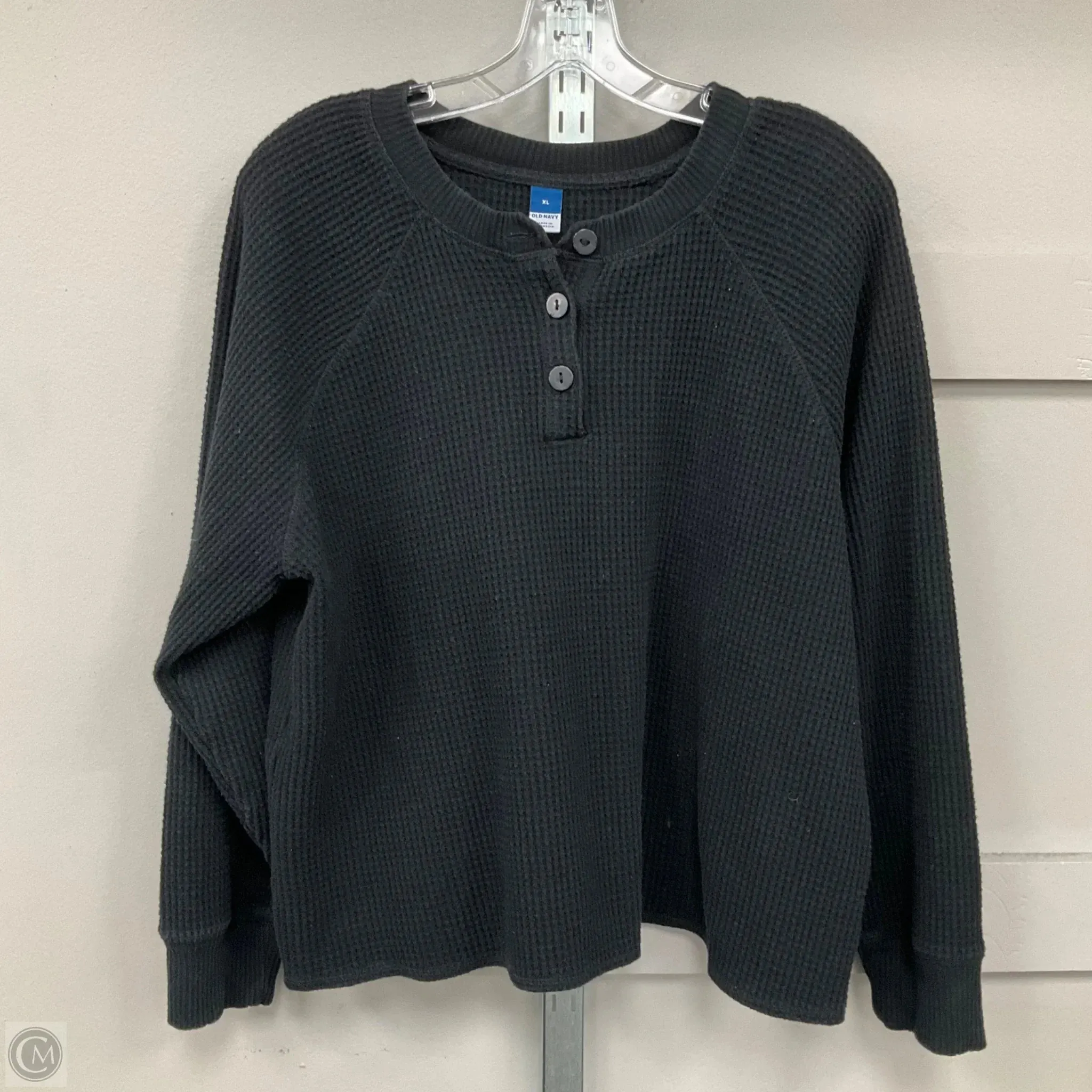 Eco Core BreathableFabric Top LS By Old Navy In Black, Size: Xl