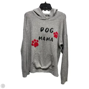 Sweatshirt Hoodie By Lou And Grey In Grey, Size: M QuickDrying EcoFriendly Textiles