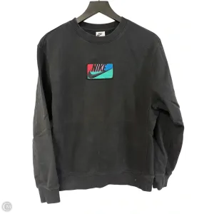 Translucent Soul Antibacterial Finish Sweatshirt Crewneck By Nike Apparel In Black, Size: S