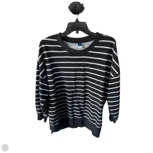 Sweatshirt Crewneck By Old Navy In Grey & White, Size: Xl Everyday Wear Move Fast