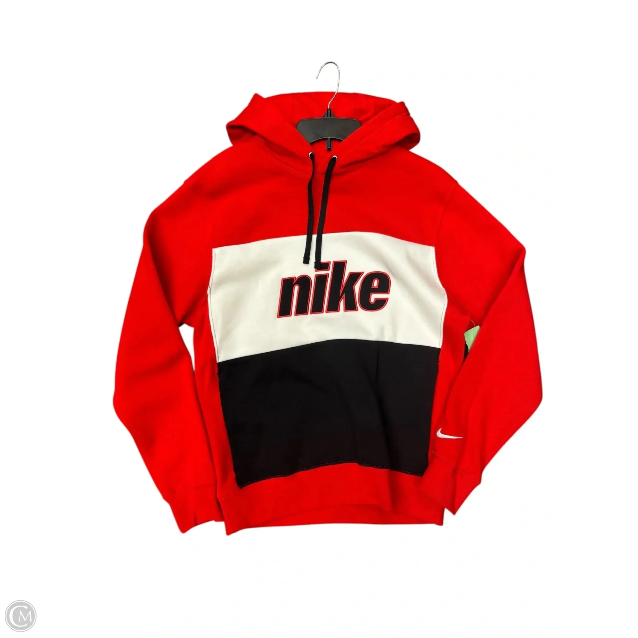 Sweatshirt Hoodie By Nike In Black & Red, Size: S Global Edge