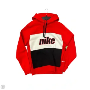 Sweatshirt Hoodie By Nike In Black & Red, Size: S Global Edge