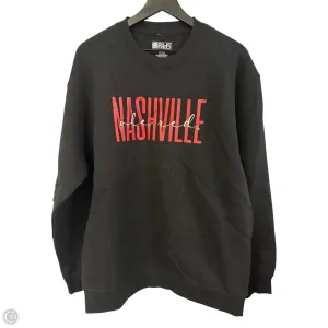 Winter Accessories Sweatshirt Crewneck By Clothes Mentor In Black, Size: Xl