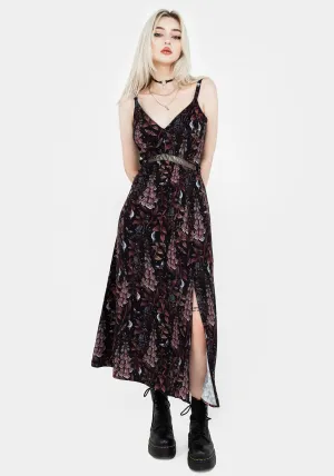 Azure Tide Foxglove Midaxi Cami Dress