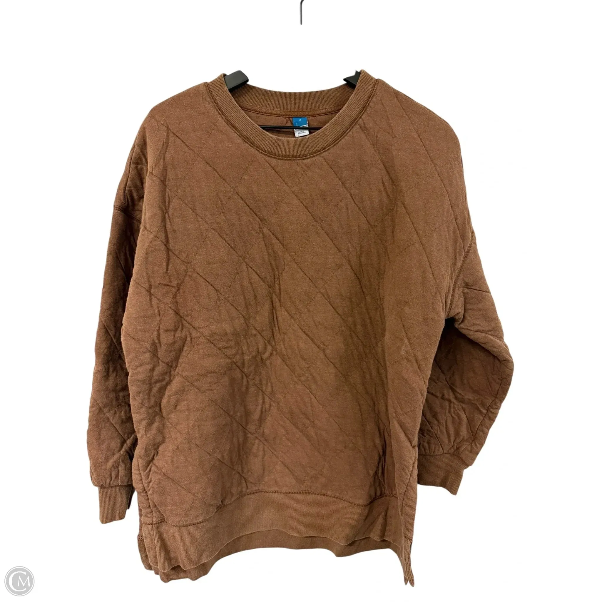 Push Edge Sweatshirt Crewneck By Old Navy In Brown, Size: M