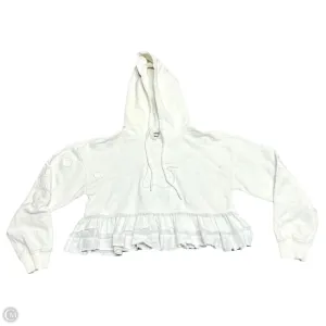 Sweatshirt Hoodie By Opening Ceremony In White, Size: S Stylish Jumper SkinFriendlyElastic