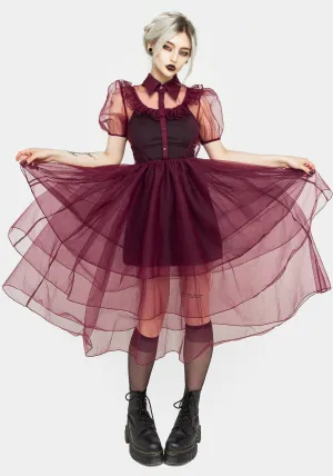 Headhunter Frill Yoke Gown - Purple This maxi dress offers the perfect combination of comfort and style for everyday wear