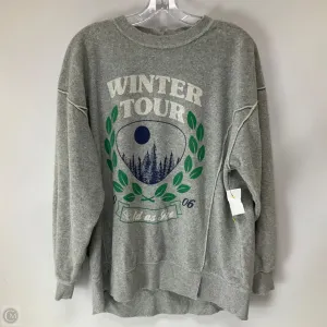 Essential Shirt Stylish Scarf Sweatshirt Crewneck By Aerie In Grey, Size: S