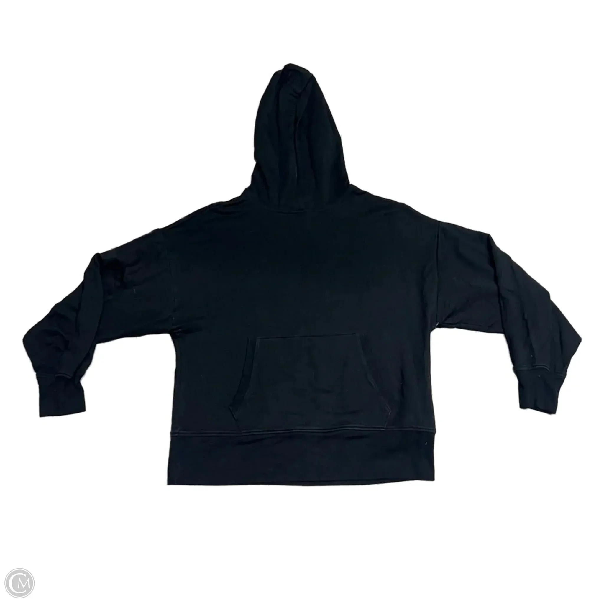 Timeless Fashion Athletic Sweatshirt Hoodie By Athleta In Black, Size: M