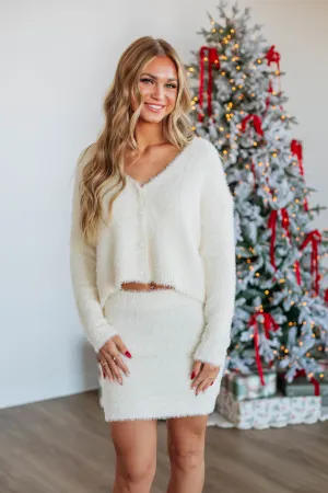 Malinda Two-Piece Set - Cream Polished Touch