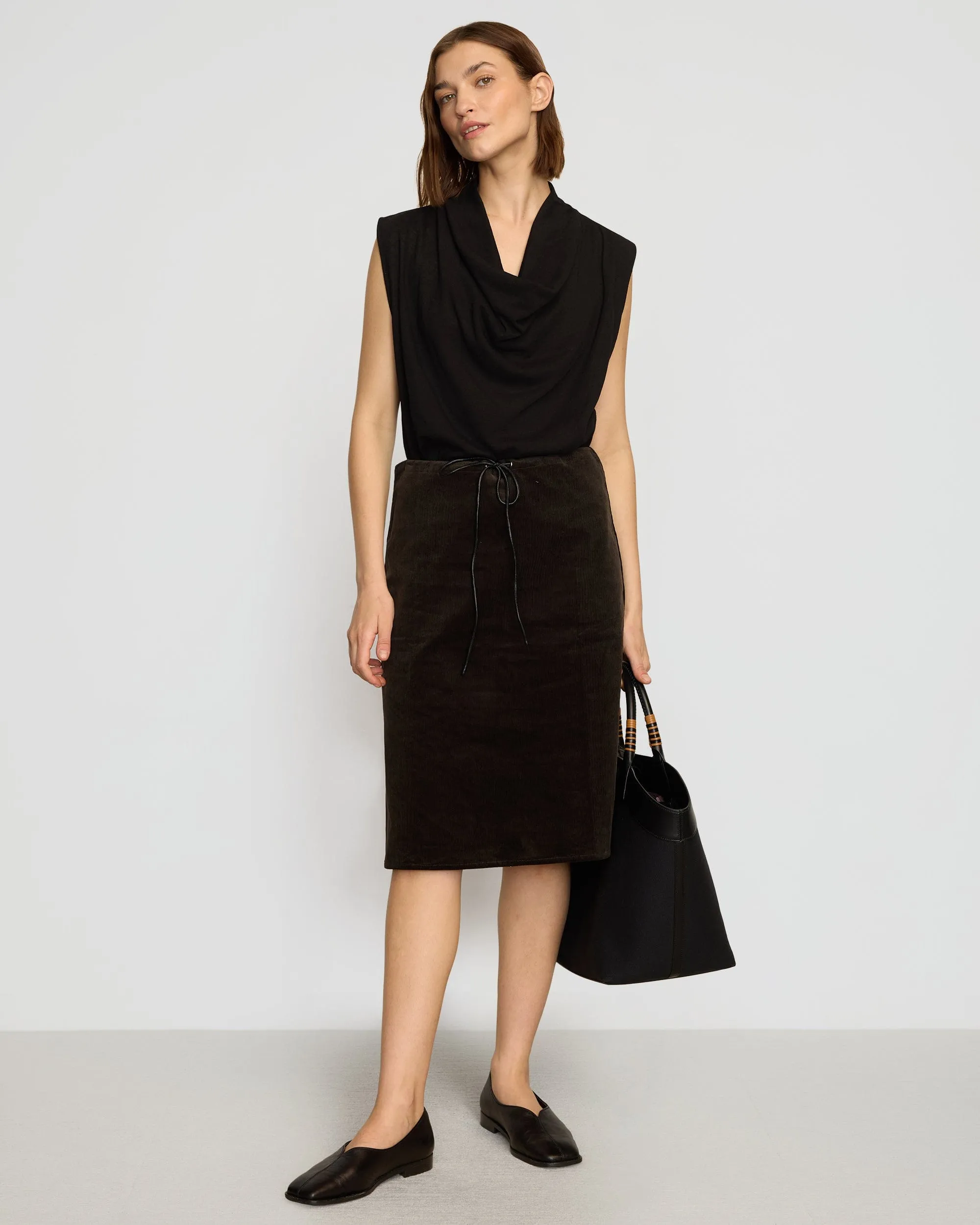 Stylish Wear Outdoor Trend Ramona Cowl-Neck Tee