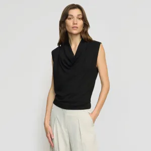 Ramona Cowl-Neck Tee MoistureWickingFabric