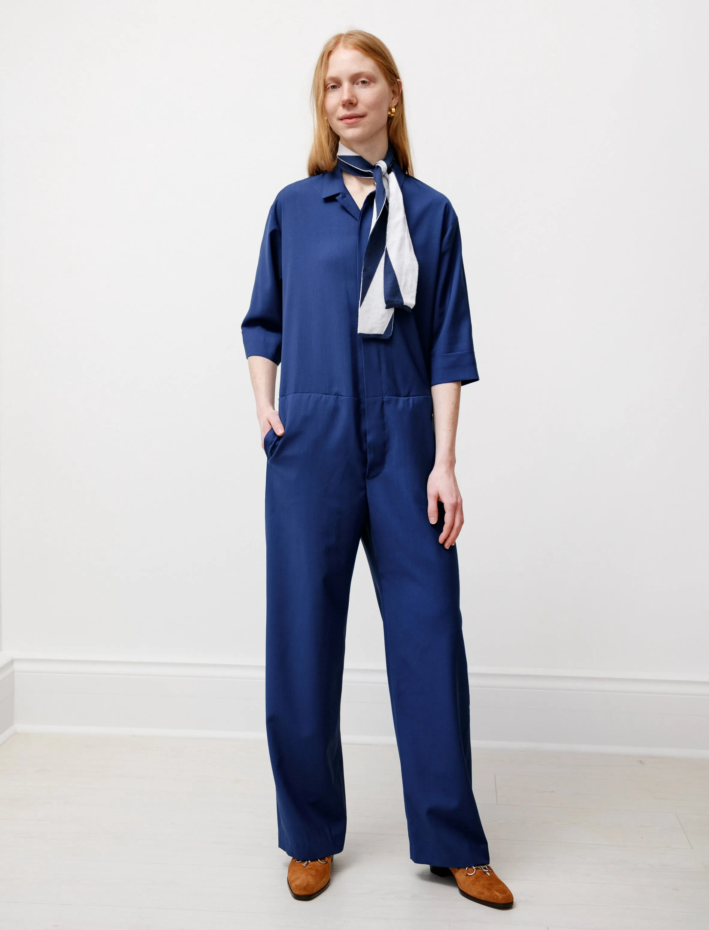 Breathable Fit Overall Connector Blue