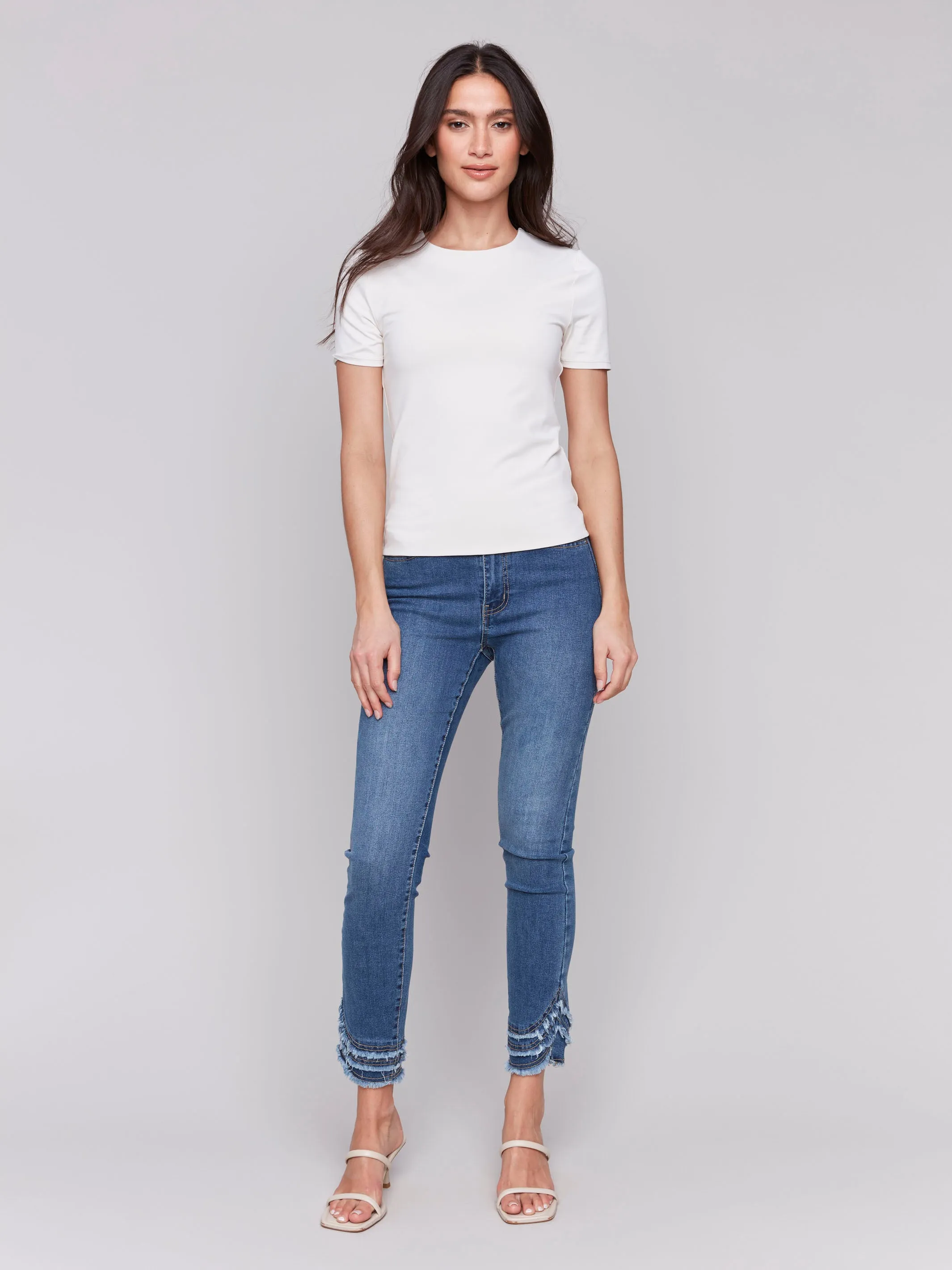 Outdoor Leisure Short-Sleeved Super Stretch Top - Natural
