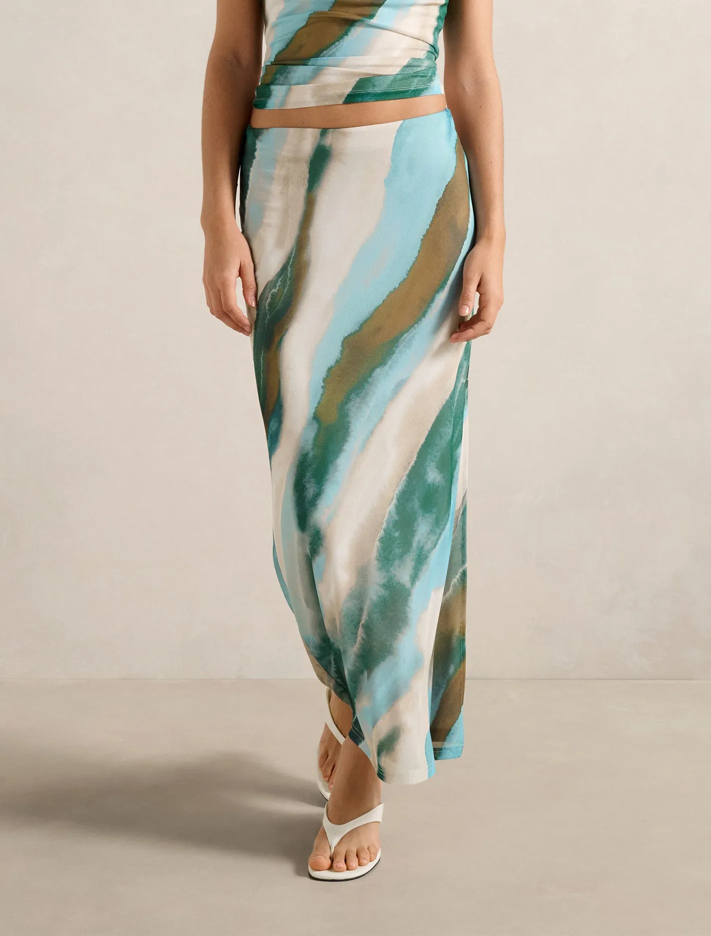 Daily Style Mia Mesh Maxi Skirt