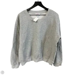 Sweatshirt Crewneck By Clothes Mentor In Grey, Size: Xl Cozy Fit Sport Glow