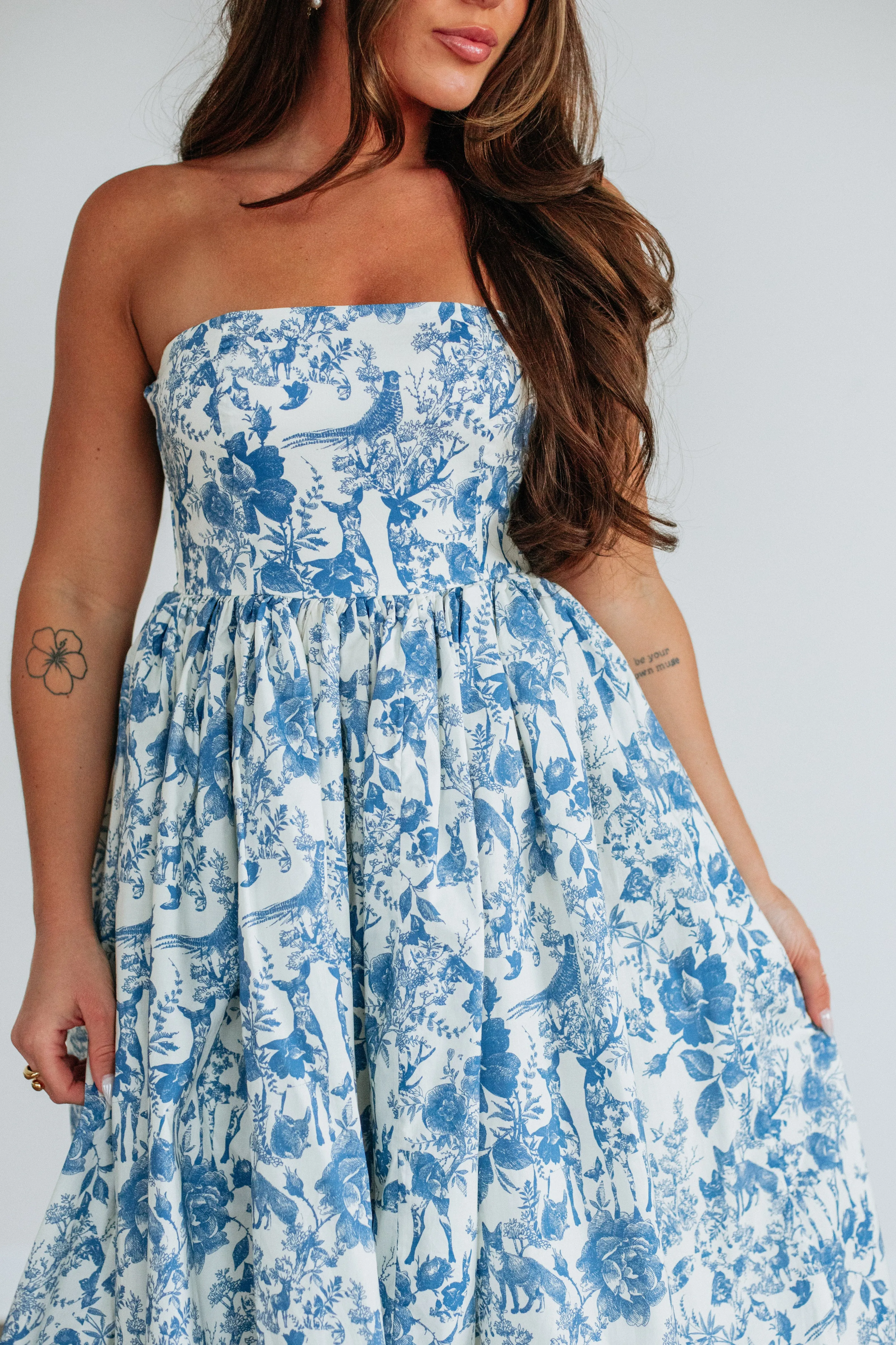 Ines Floral Dress Chorus Night