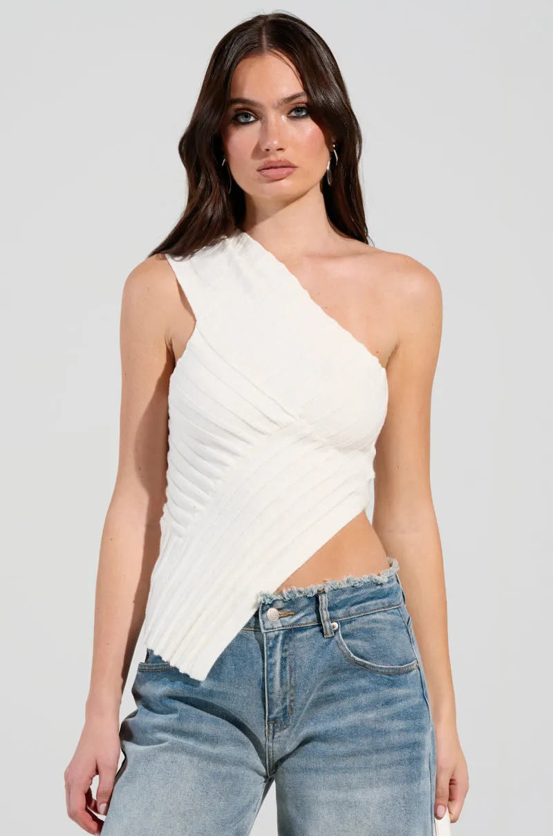high intensity conflict HONEY PLZ SWEATER TANK TOP