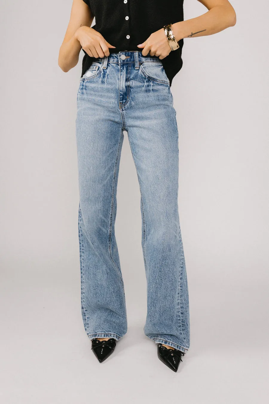 Tremont Denim Jeans Morning Stroll Professional Wear Brunch Outfit