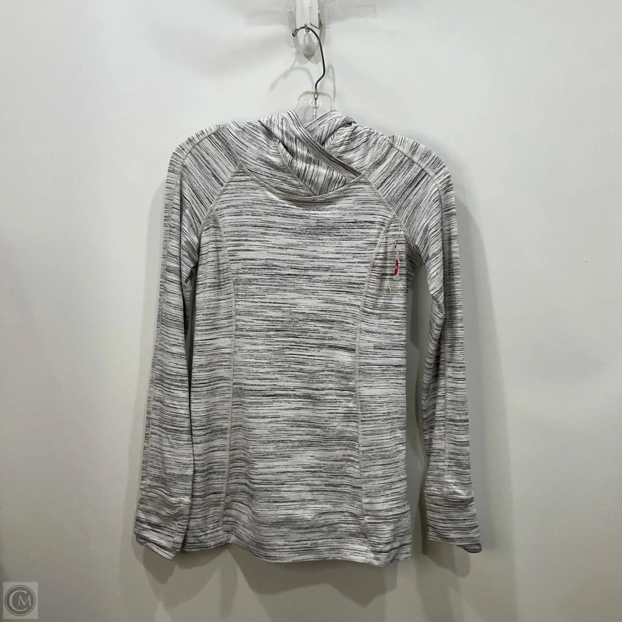 Sweatshirt Hoodie By Lululemon In Grey, Size: 4 WaterRepellent Coating Photo Glam