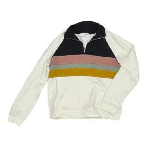 Sweatshirt Collar By Clothes Mentor In Striped Pattern, Size:Xl FormFitting Cut